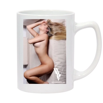 Anais Rizzo 14oz White Statesman Mug