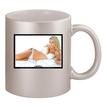 Anais Rizzo 11oz Metallic Silver Mug