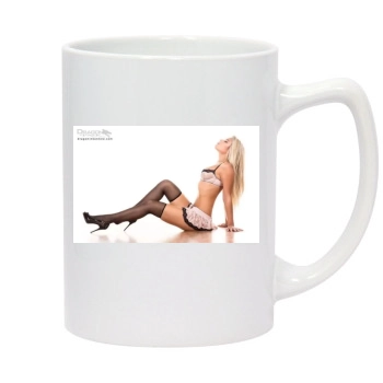 Anais Rizzo 14oz White Statesman Mug