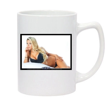 Anais Rizzo 14oz White Statesman Mug