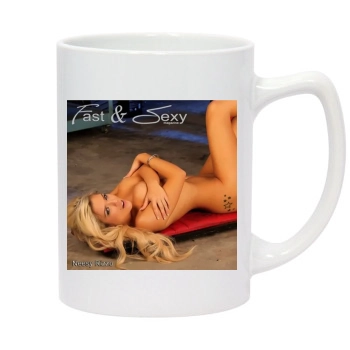 Anais Rizzo 14oz White Statesman Mug