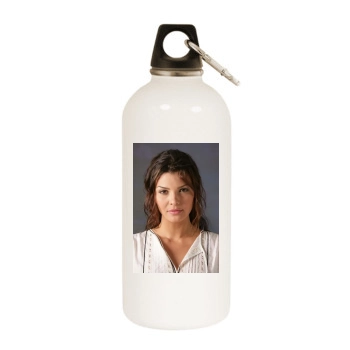 Ali Landry White Water Bottle With Carabiner