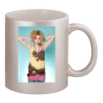 Alyson Michalka 11oz Metallic Silver Mug