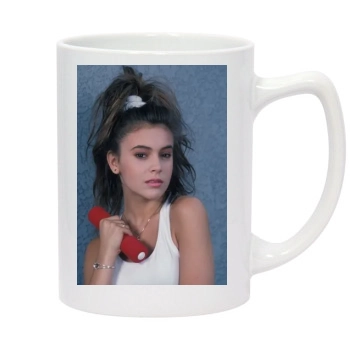 Alyssa Milano 14oz White Statesman Mug