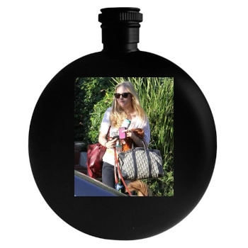 Amanda Seyfried Round Flask