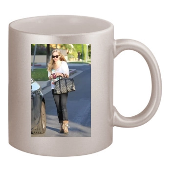 Amanda Seyfried 11oz Metallic Silver Mug