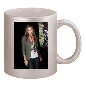 AnnaLynne McCord 11oz Metallic Silver Mug