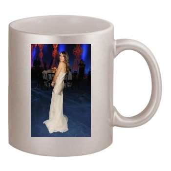 Elizabeth Hurley 11oz Metallic Silver Mug