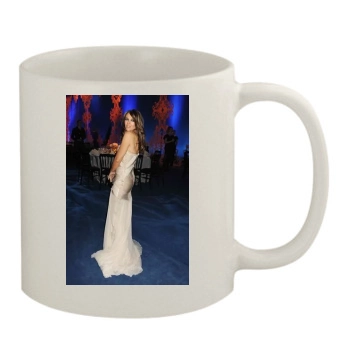 Elizabeth Hurley 11oz White Mug