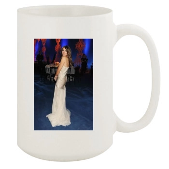 Elizabeth Hurley 15oz White Mug