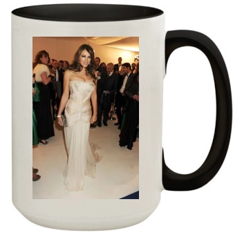 Elizabeth Hurley 15oz Colored Inner & Handle Mug