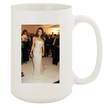 Elizabeth Hurley 15oz White Mug