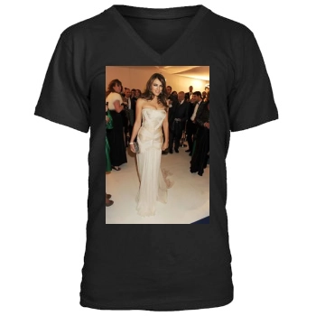 Elizabeth Hurley Men's V-Neck T-Shirt