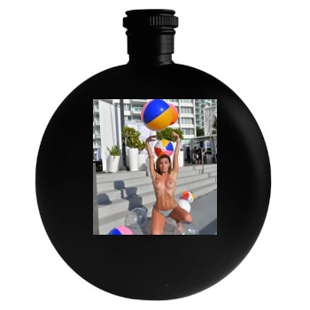 Gillian Barnes Round Flask