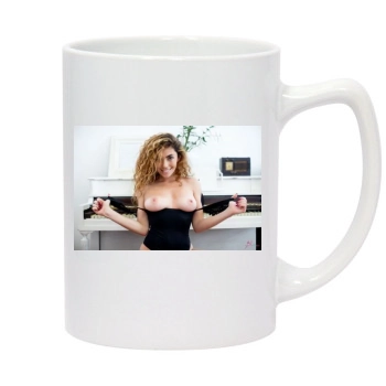 Gillian Barnes 14oz White Statesman Mug