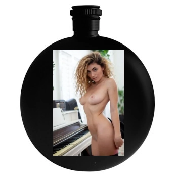 Gillian Barnes Round Flask