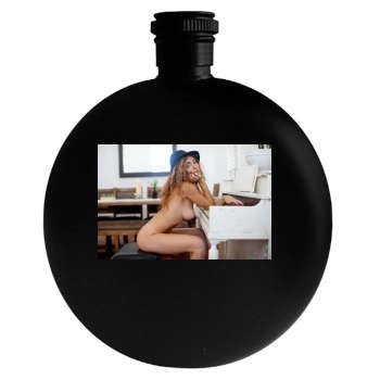 Gillian Barnes Round Flask