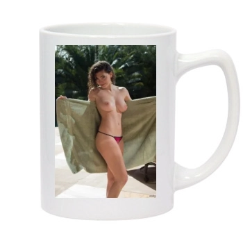 Gillian Barnes 14oz White Statesman Mug