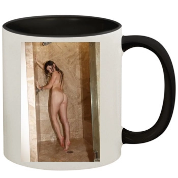 Gillian Barnes 11oz Colored Inner & Handle Mug