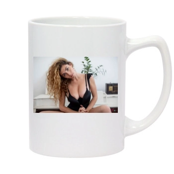 Gillian Barnes 14oz White Statesman Mug