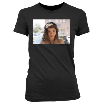 Gillian Barnes Women's Junior Cut Crewneck T-Shirt