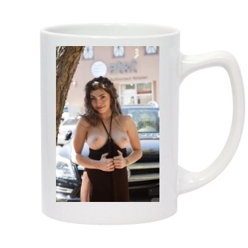 Gillian Barnes 14oz White Statesman Mug