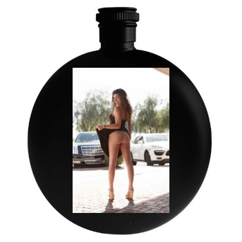 Gillian Barnes Round Flask