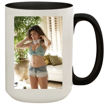 Gillian Barnes 15oz Colored Inner & Handle Mug