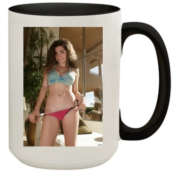 Gillian Barnes 15oz Colored Inner & Handle Mug