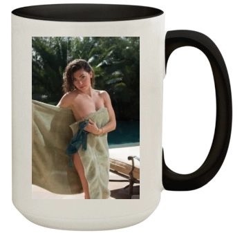 Gillian Barnes 15oz Colored Inner & Handle Mug