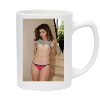 Gillian Barnes 14oz White Statesman Mug