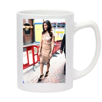 Freida Pinto 14oz White Statesman Mug