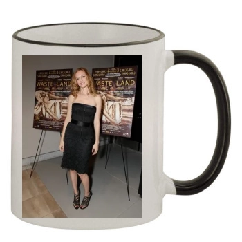 Heather Graham 11oz Colored Rim & Handle Mug