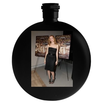 Heather Graham Round Flask