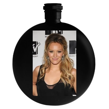 Hilary Duff Round Flask