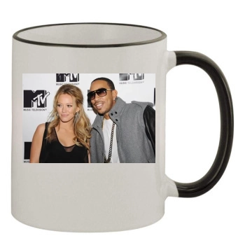 Hilary Duff 11oz Colored Rim & Handle Mug