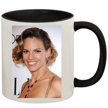 Hilary Swank 11oz Colored Inner & Handle Mug