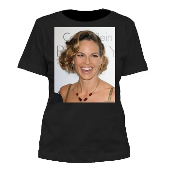 Hilary Swank Women's Cut T-Shirt