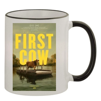 First Cow (2020) 11oz Colored Rim & Handle Mug