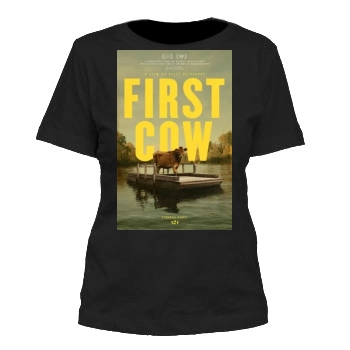 First Cow (2020) Women's Cut T-Shirt