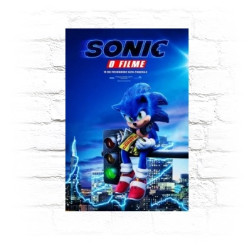 Sonic the Hedgehog (2020) Metal Wall Art