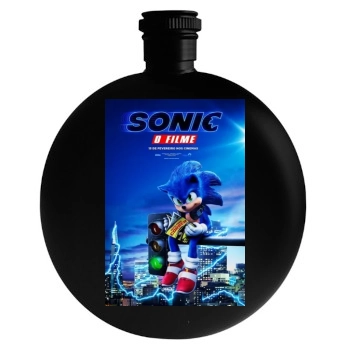 Sonic the Hedgehog (2020) Round Flask