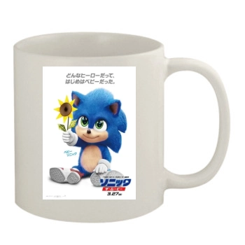 Sonic the Hedgehog (2020) 11oz White Mug