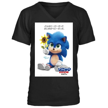 Sonic the Hedgehog (2020) Men's V-Neck T-Shirt