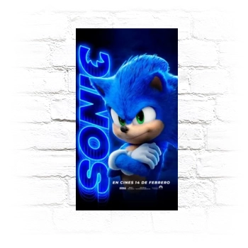 Sonic the Hedgehog (2020) Metal Wall Art