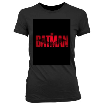 The Batman (2021) Women's Junior Cut Crewneck T-Shirt