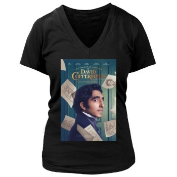 The Personal History of David Copperfield (2020) Women's Deep V-Neck TShirt