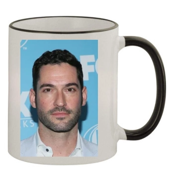 Tom Ellis 11oz Colored Rim & Handle Mug