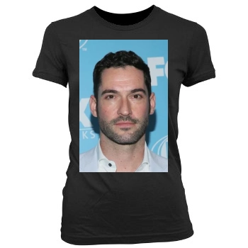 Tom Ellis Women's Junior Cut Crewneck T-Shirt