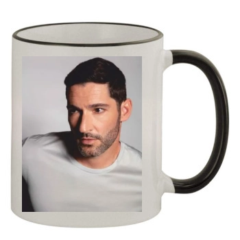 Tom Ellis 11oz Colored Rim & Handle Mug